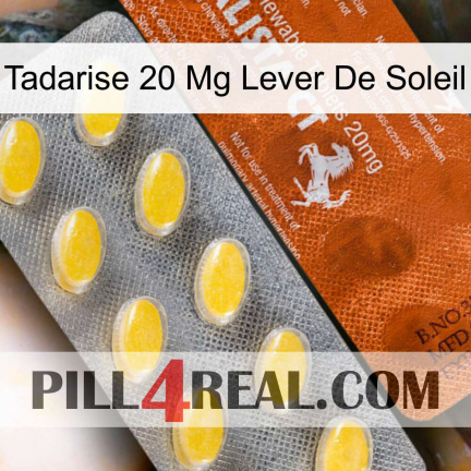 Tadarise 20 Mg Sunrise 42